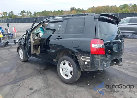 2005 Toyota Highlander Limited V6 z USA, uszkodzony, nr VIN JTEDP21A550046040